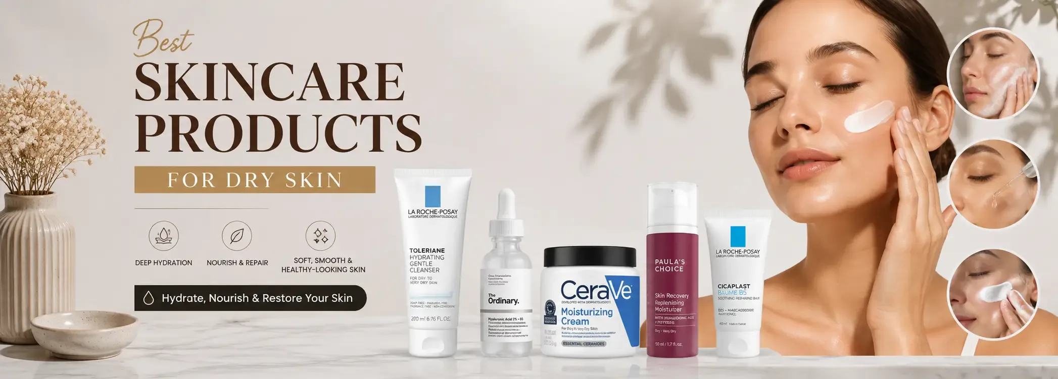 Best Skincare Products for Dry Skin (2026): Hydrate, Nourish & Restore Your Skin