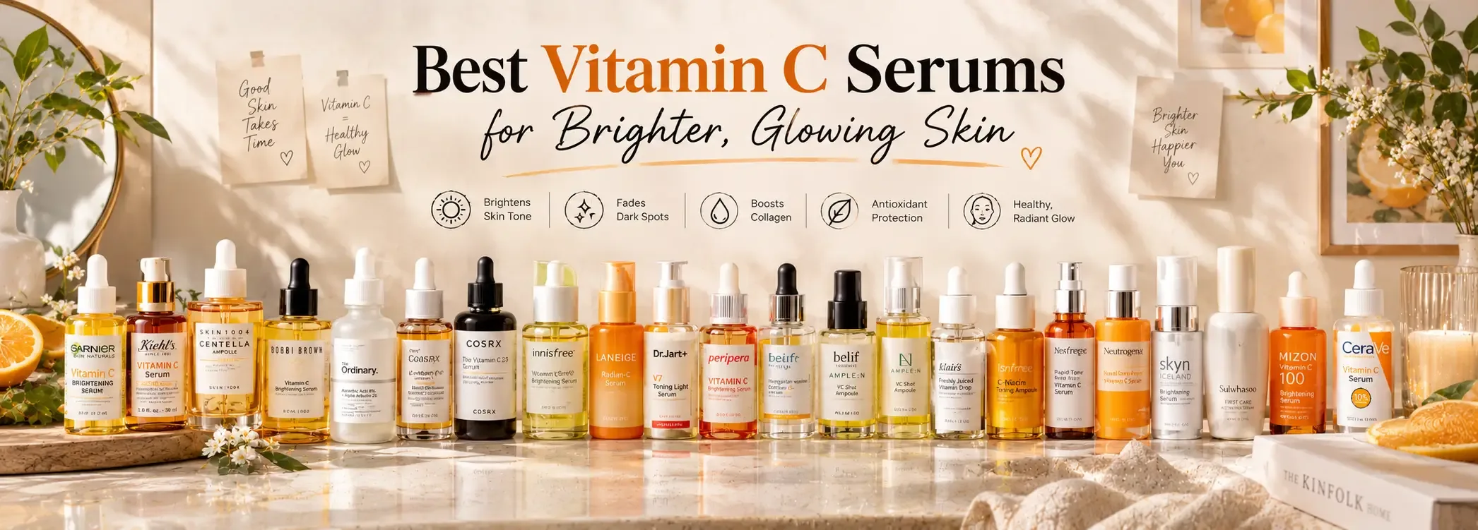 18 Best Vitamin C Serums for Brighter, Glowing Skin (2026 Rankings)