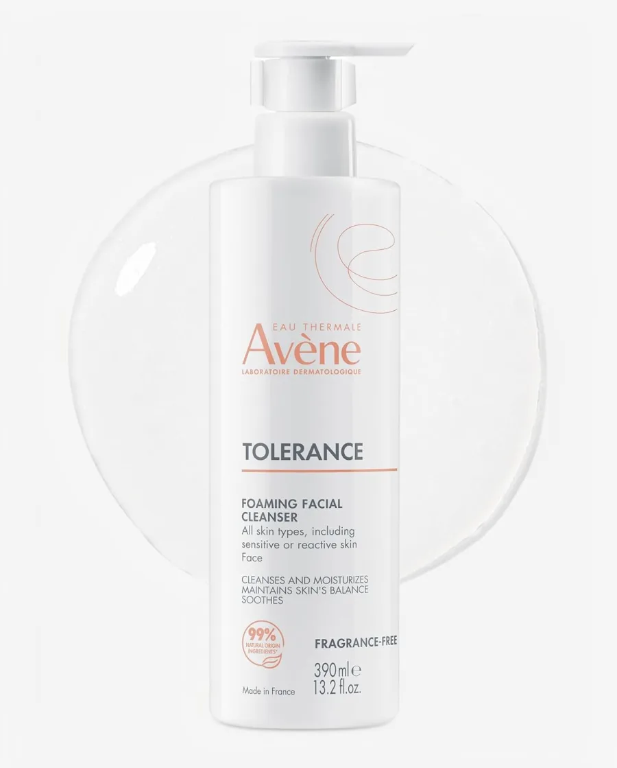 Avène Tolerance Daily Foaming Facial Cleanser