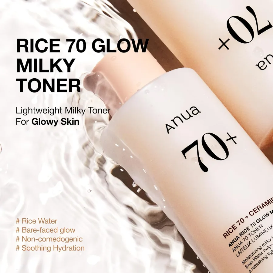 Anua Rice 70 Glow Milky Toner — photo 2