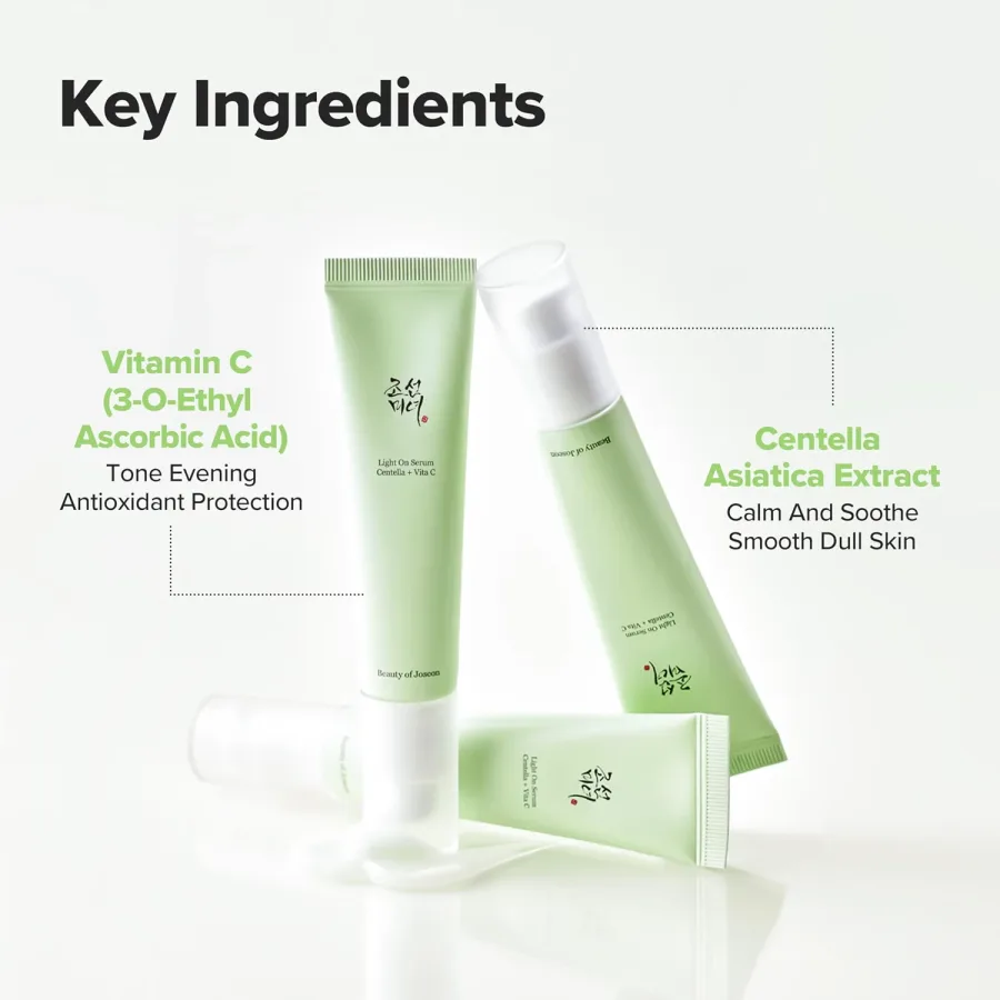 Beauty of Joseon Light On Serum Vitamin C Centella Dark Spot Fine Lines Pigmentation Correcting Serum (30ml, 1 fl.oz) — photo 2