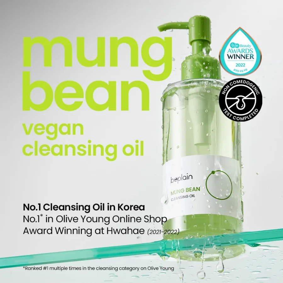 beplain Mung Bean Cleansing Oil Makeup Remover — photo 3