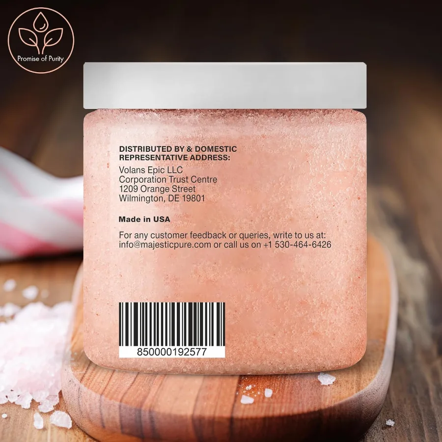 Majestic Pure Himalayan Salt Body Scrub — photo 2