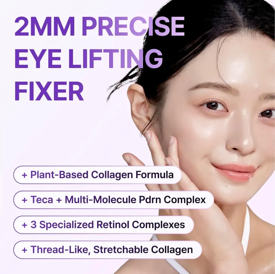 CENTELLIAN 24 PDRN firming eye cream texture with TECA retinol care