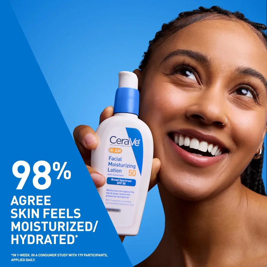 CeraVe AM Facial Moisturizing Lotion SPF 50 — photo 2