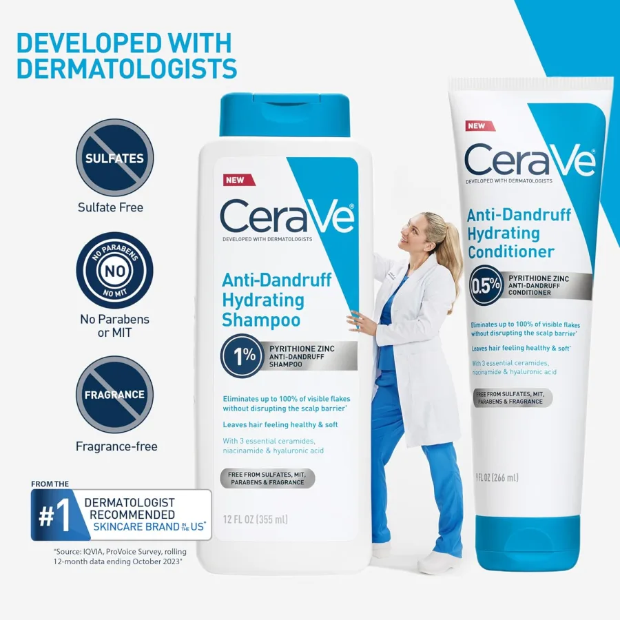 CeraVe Hydrating Anti-Dandruff Shampoo — photo 2