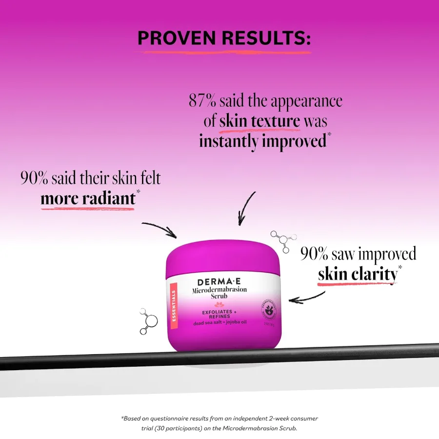 DERMA E Microdermabrasion Exfoliating Face Scrub — photo 2