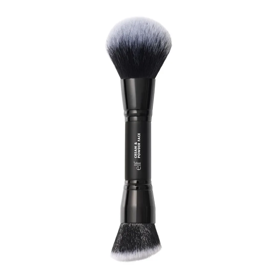 e.l.f. Dual-Ended Cream + Powder Brush Review: Two-in-One Tested