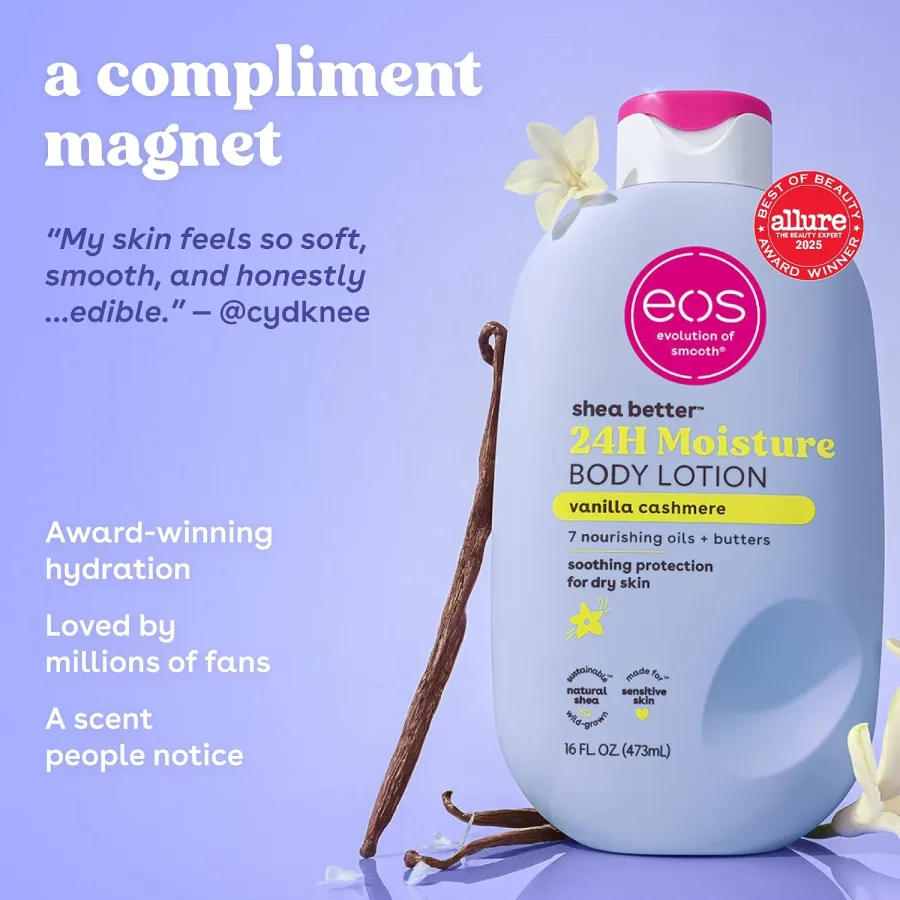 eos Shea Better Body Lotion- Vanilla Cashmere — photo 3
