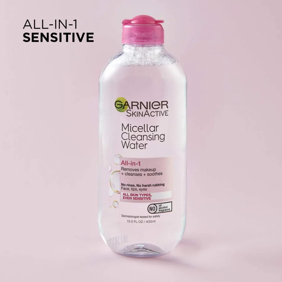 Garnier Micellar Water, Hydrating Facial Cleanser & Makeup , — photo 2