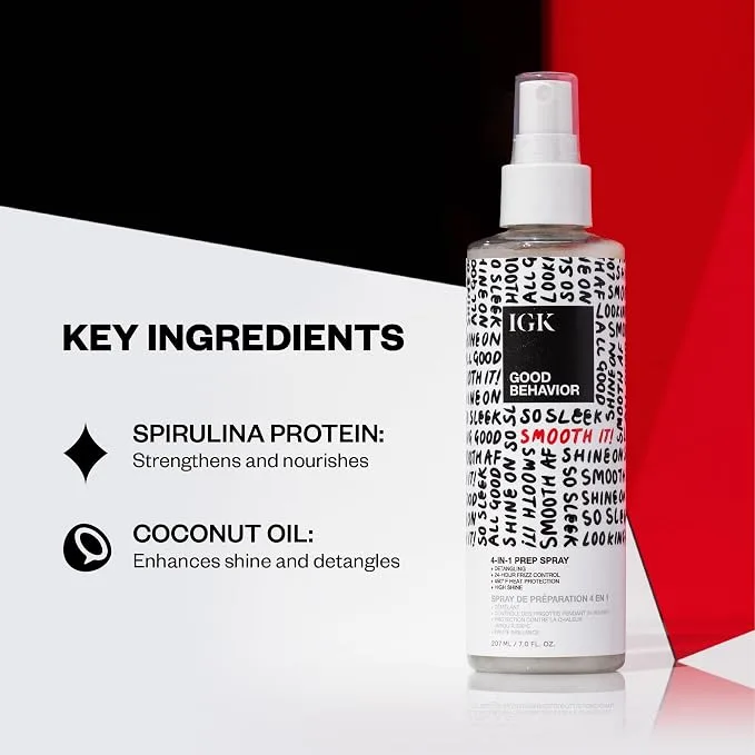 IGK Good Behavior 4-in-1 Prep Spray