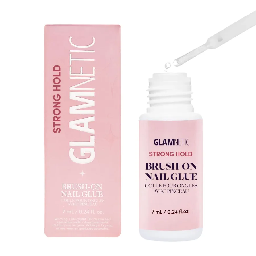 Glamnetic Strong Hold Brush On Nail Glue Review: Tested