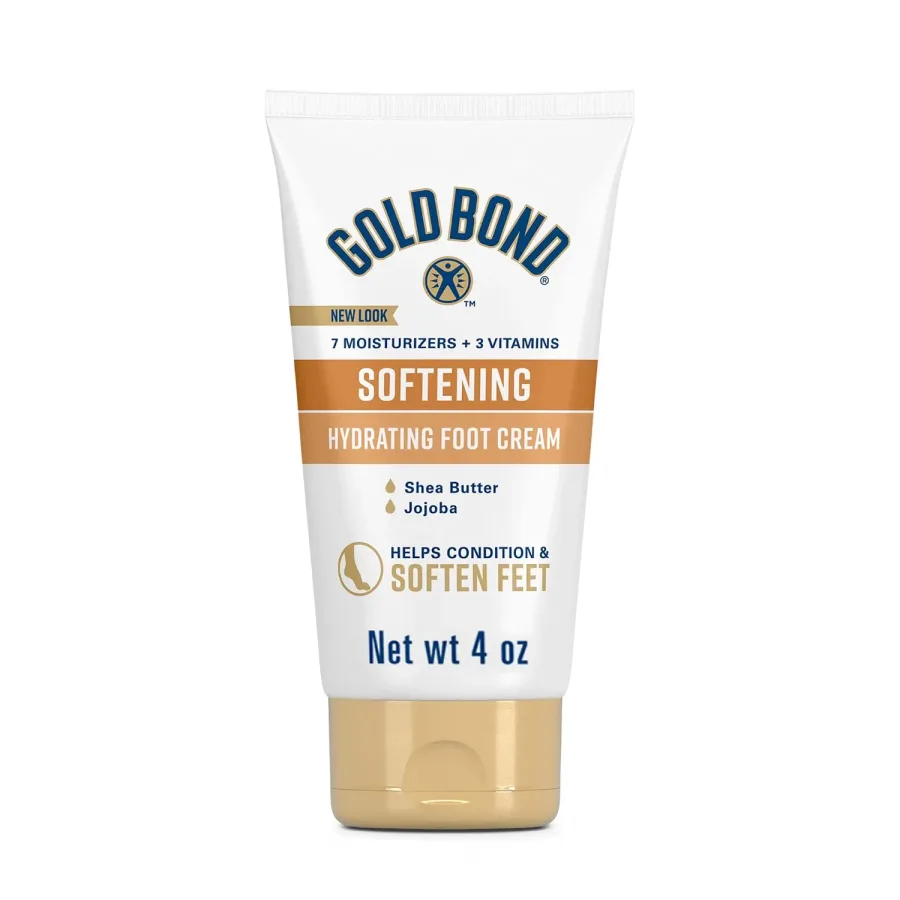 Gold Bond Softening Foot Cream 4 oz foot lotion for dry feet