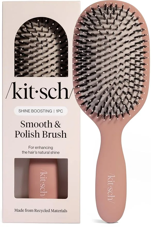 Kitsch Smooth & Polish Boar & Nylon Hair Brush — photo 2