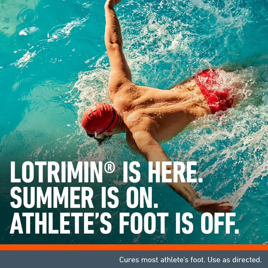 Lotrimin Ultra 1.1 oz tube, pocket sized non-staining athlete's foot cream