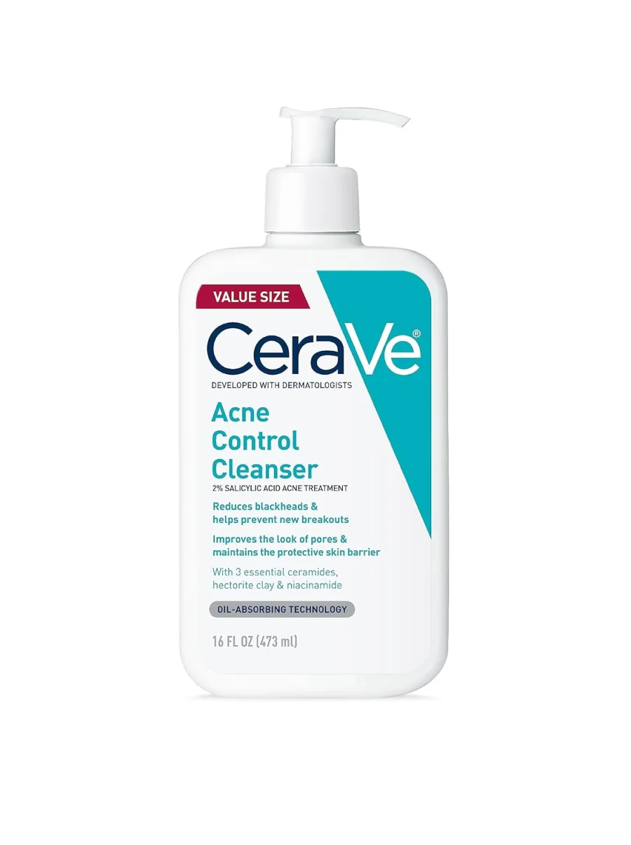 CeraVe Acne Control Cleanser Review: Clears Acne Without the Sting