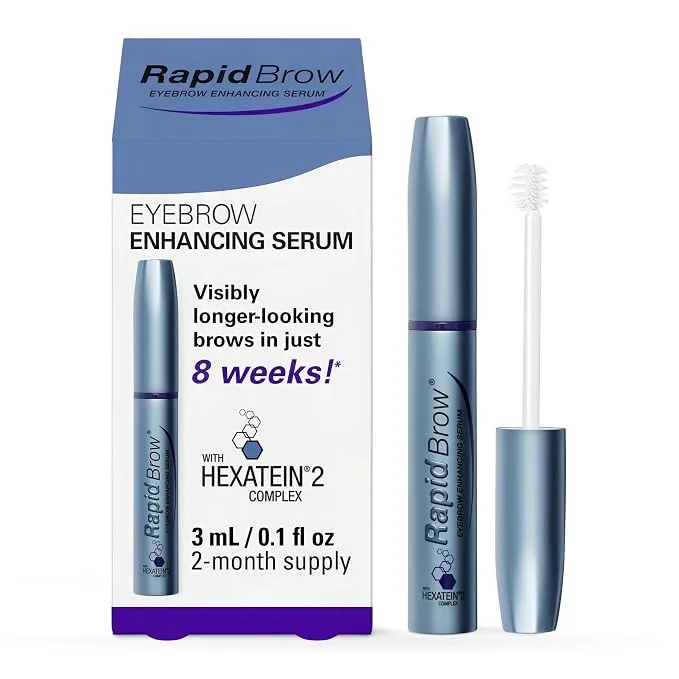 RapidBrow Eyebrow Enhancing Serum Review: Does the Hexatein Complex Actually Work?