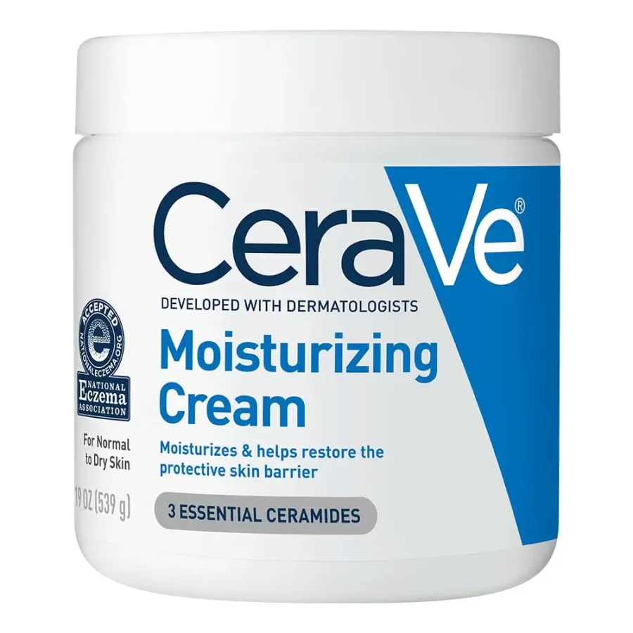 CeraVe Moisturizing Cream, Face & Body Moisturizer for Dry Skin