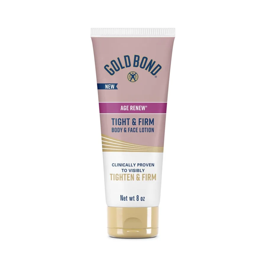 Gold Bond Age Renew Tight and Firm Body and Face Lotion 8 fl oz tube