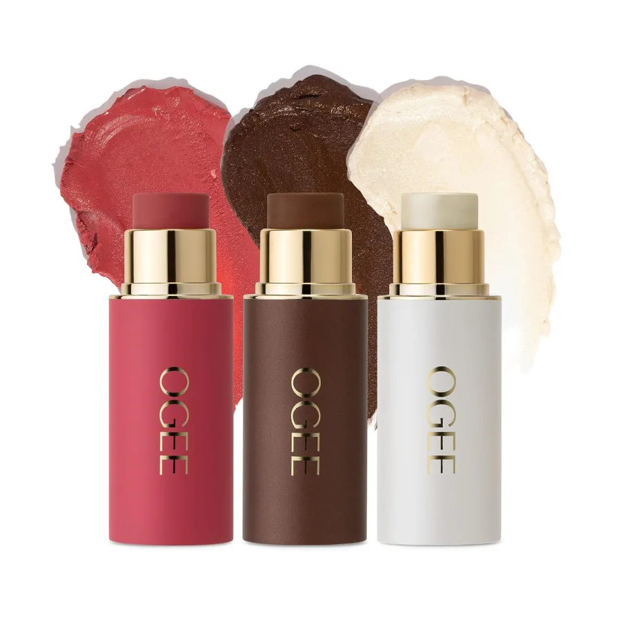 Ogee Face Stick Crystal Collection Trio