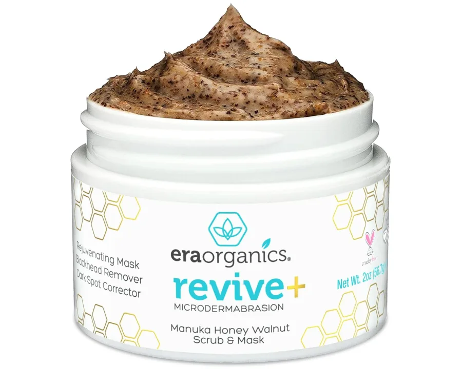 Era Organics Manuka Honey Exfoliating Facial Scrub Microdermabrasion