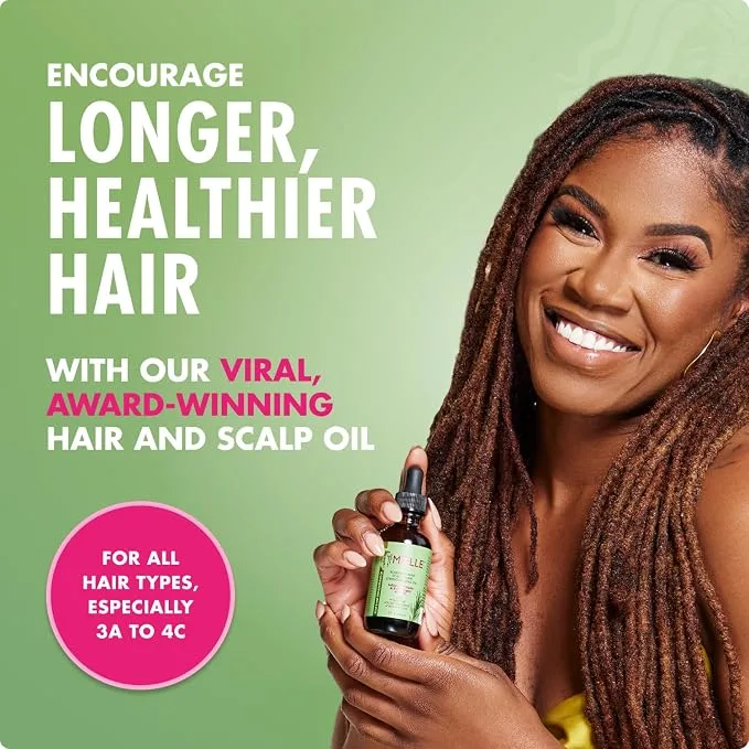Mielle Organics Rosemary Mint Hair Oil dropper applicator close-up