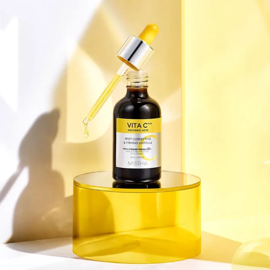 MISSHA Vita C Plus Ampoule Vitamin C Serum Korean Skin Care (30ml, 1.01 oz) — photo 2