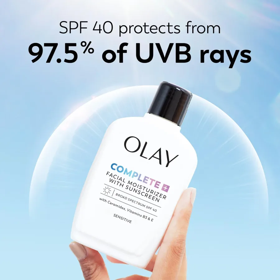 Olay Complete+ Face Moisturizer with Sunscreen SPF 40 — photo 2