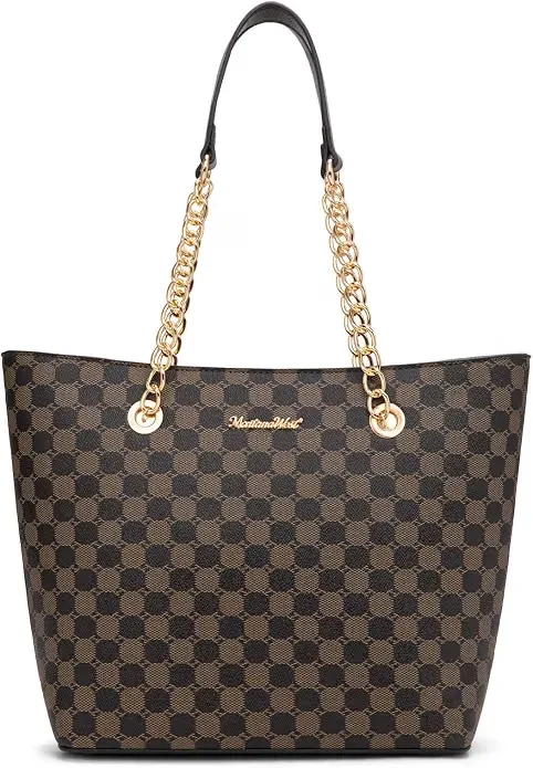 Montana West Tote Bag for Women Chain Top-handle Handbags