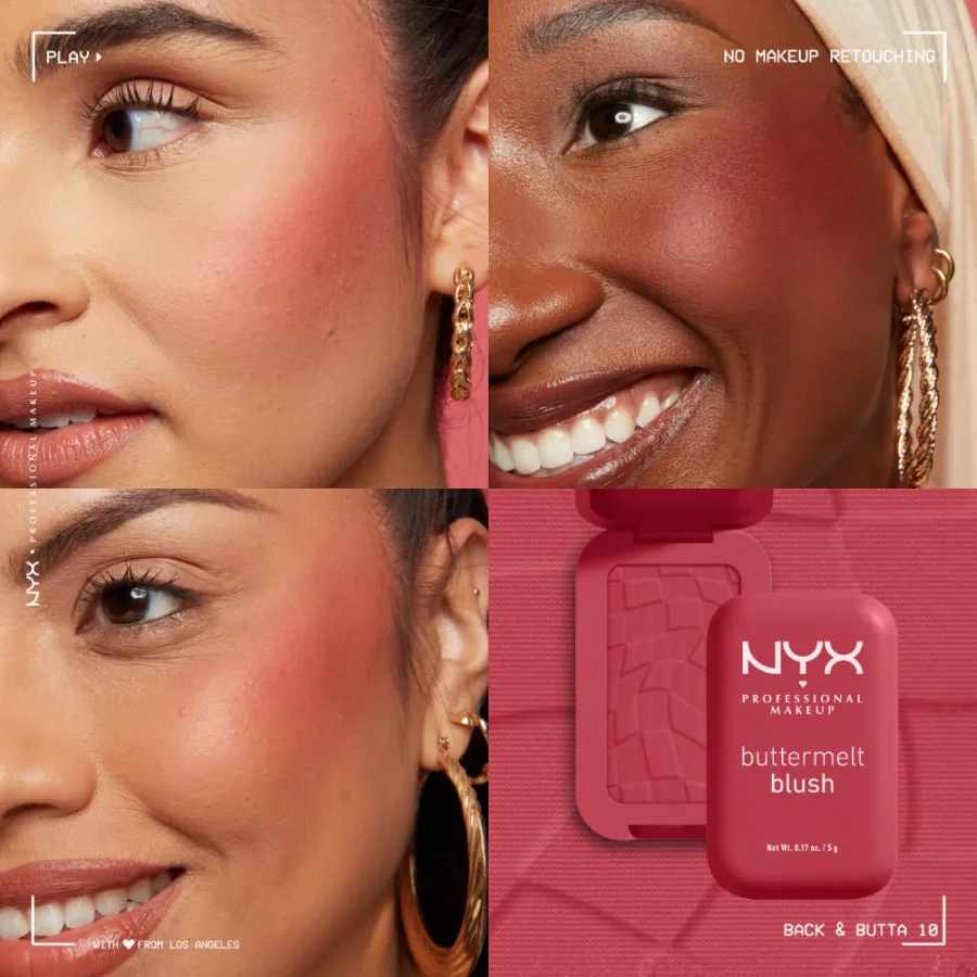 NYX PROFESSIONAL MAKEUP Buttermelt Powder Blush — photo 3