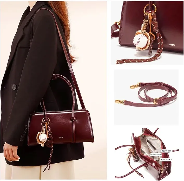 Women's Shoulder Bag, Multi Pocket Crossbody Bag, Top Handle Shoulder Bag — photo 2