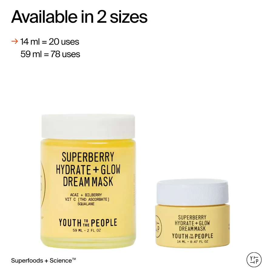 Youth To The People Superberry Hydrate + Glow Dream Mask — photo 2