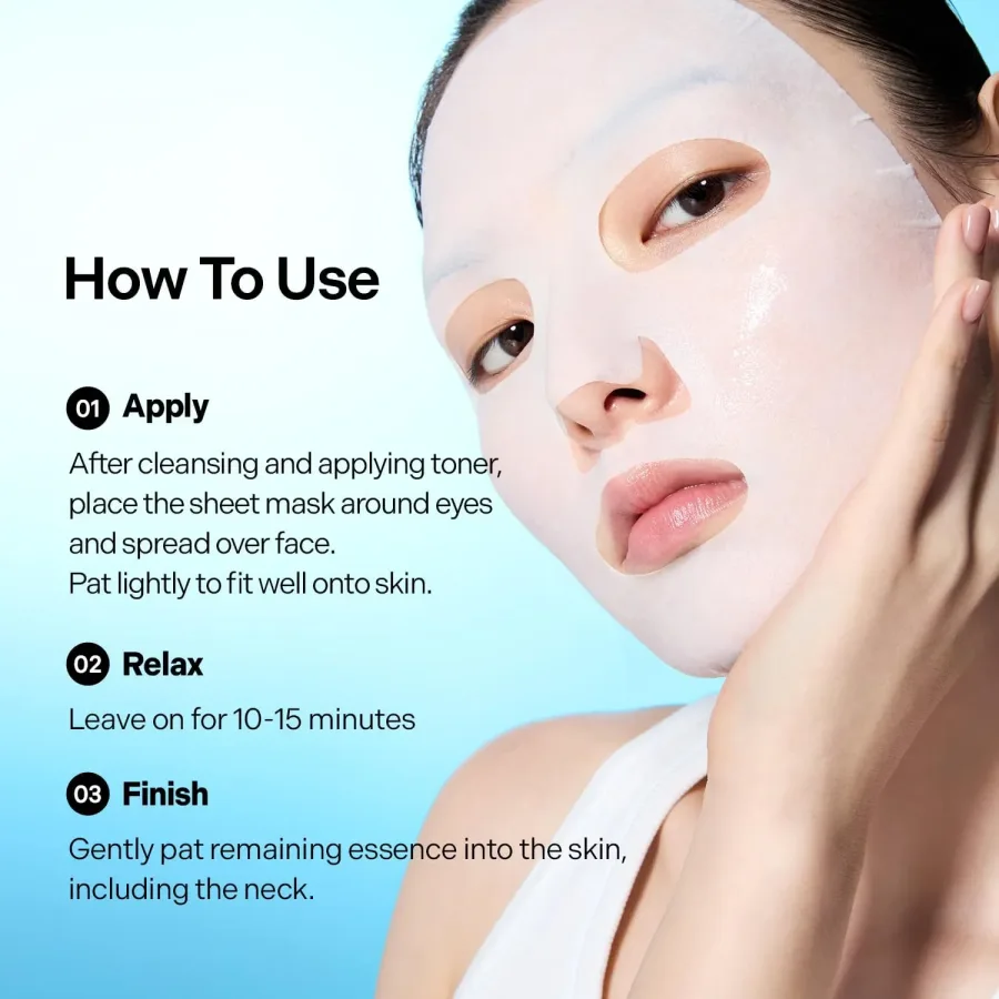 Torriden DIVE IN Low Molecular Hyaluronic Acid Facial Mask 10-pack
