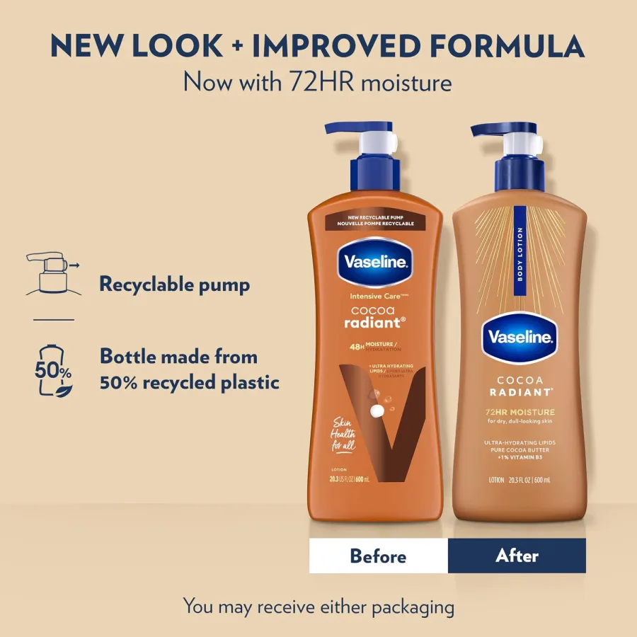 Vaseline Cocoa Radiant Body Lotion — photo 3