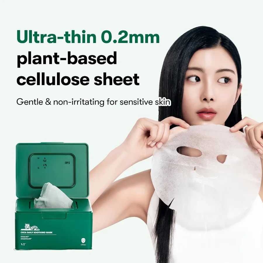 VT COSMETICS CICA Daily Soothing Mask — photo 3